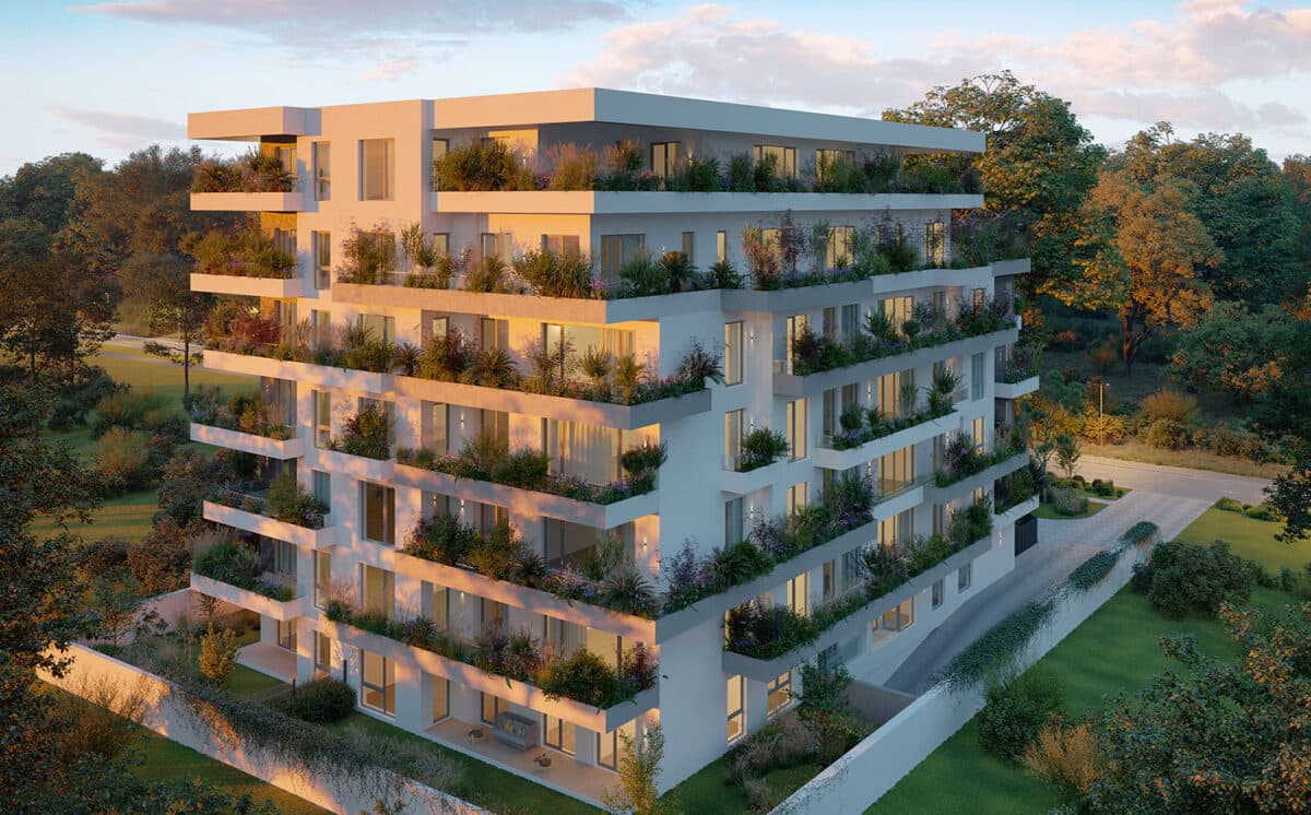 Jardin du Nord, primul proiect imobiliar construit ca o grădină verticală, gata să-și primească proprietarii