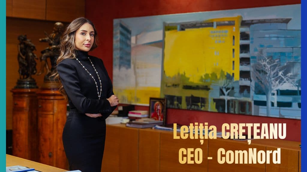 Letiția Crețeanu, noul CEO al Holding World Moon - Comnord Development