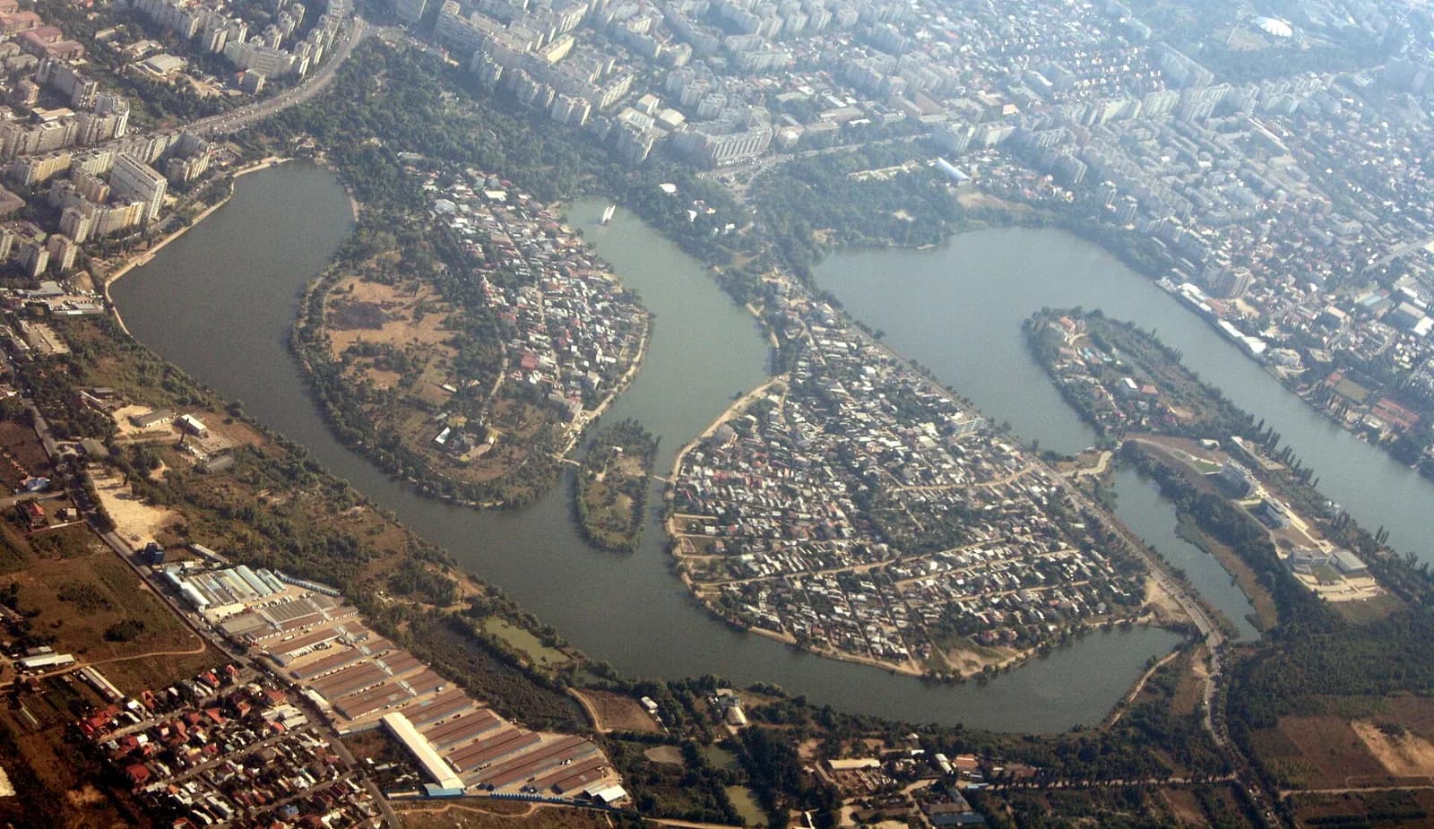 Lake and Park Plumbuita: the Park Next to the Monastery, Awaiting Redevelopment